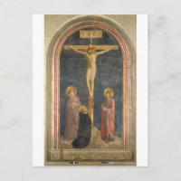 Crucifixión con la Virgen, SS. John the Evangeli