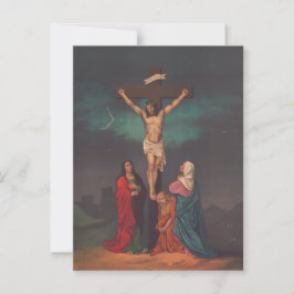 Postal Crucifixión de Jesucristo