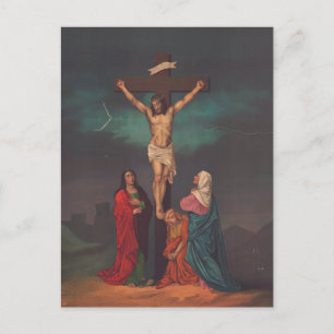 Postal Crucifixión de Jesucristo