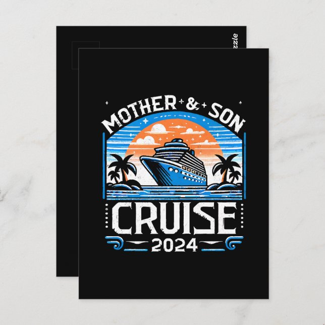 Postal Cruise Madre E Hija 2024 (Anverso / Reverso)