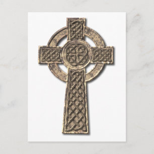 Postal Cruz Celta - Piedra