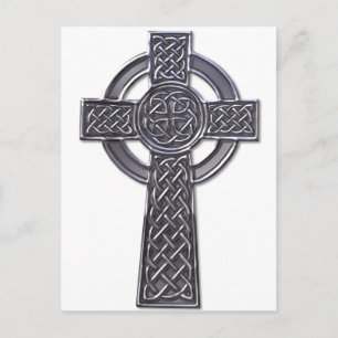 Postal Cruz Celta - Plata