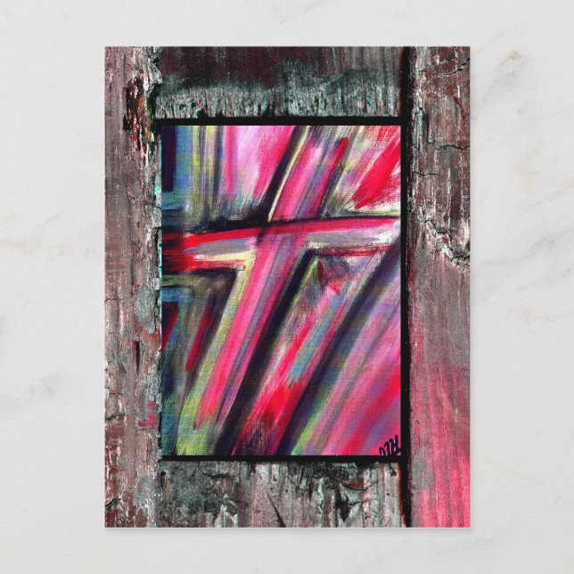 Postal Cruz curativa (Anverso)