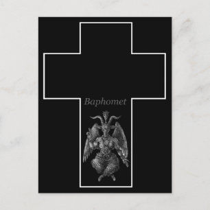 Postal Cruz de Baphomet