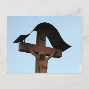 Postal cruz de Jesús