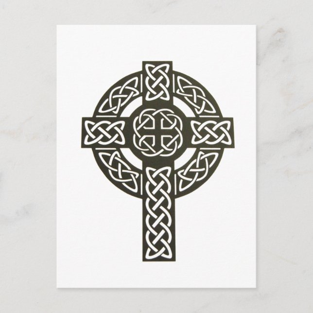 Postal Cruz de Knot Celtic (Anverso)