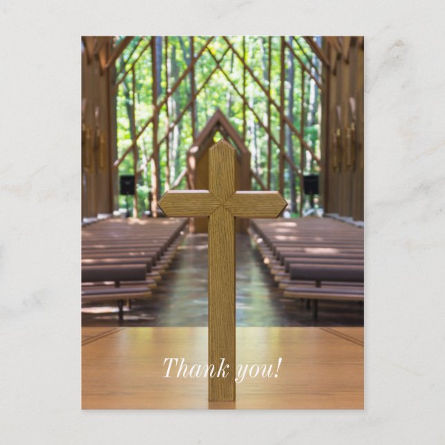 Postal Cruz de la Capilla Anthony (Anverso)