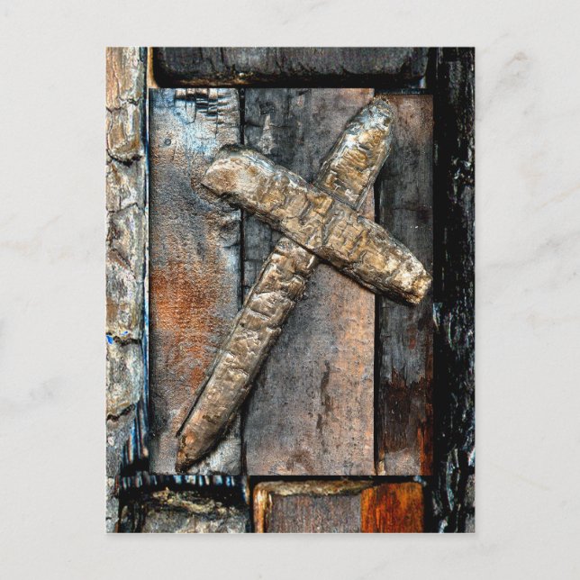 Postal Cruz de la fuerza (Anverso)