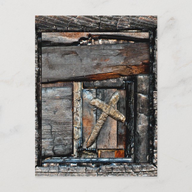 Postal Cruz de la fuerza (Anverso)