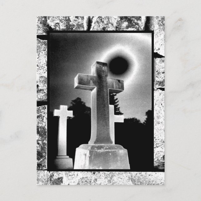 Postal Cruz de la luna (Anverso)