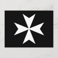 Cruz de Malta blanca