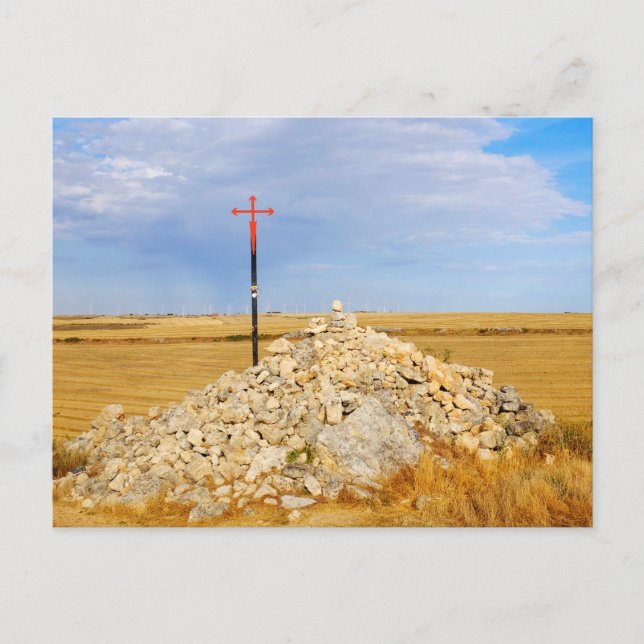 Postal Cruz de Santiago (Anverso)