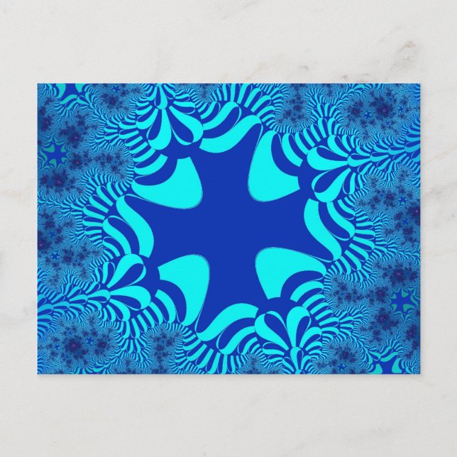 Postal Cruz del Océano Azul (Anverso)