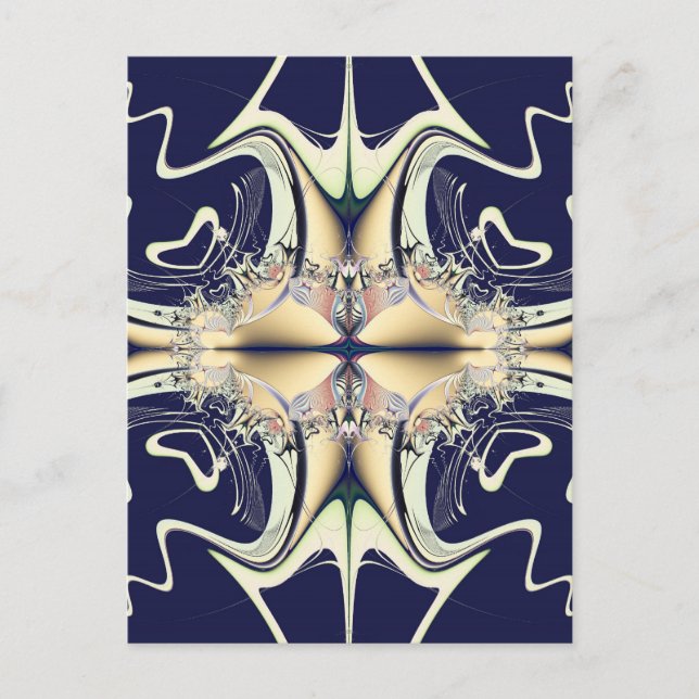 Postal Cruz mágica (Anverso)