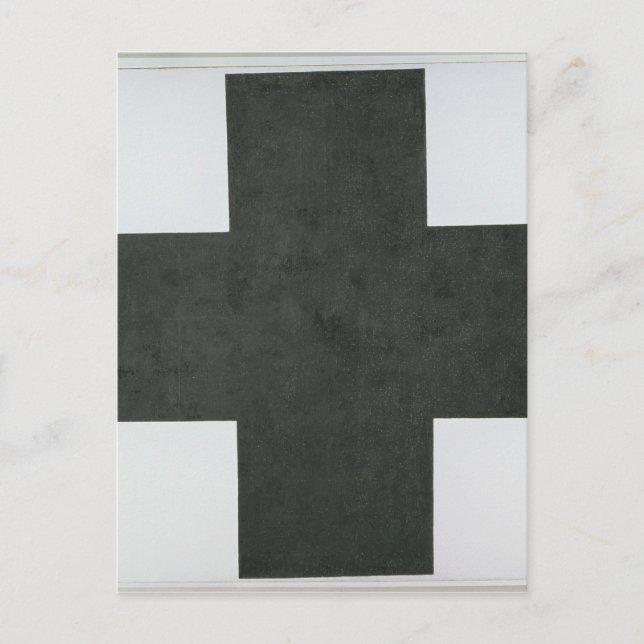 Postal Cruz negra, c.1923 (Anverso)