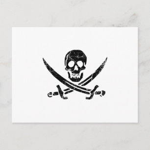 Postal Cruz pirata