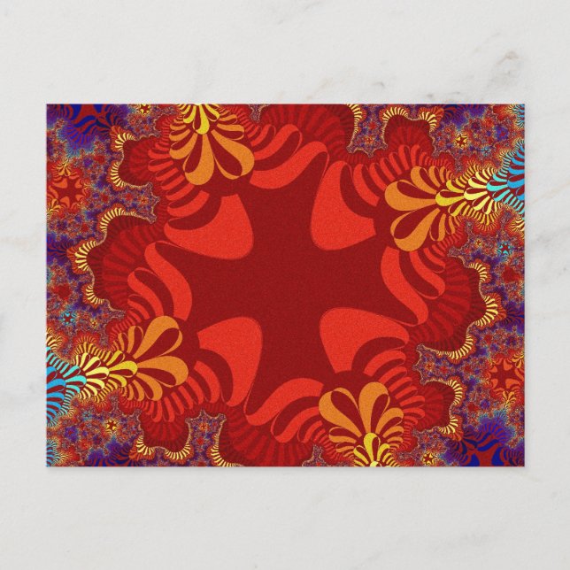 Postal Cruz Roja de Hawái (Anverso)