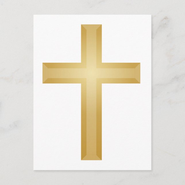Postal Cruz santa (Anverso)