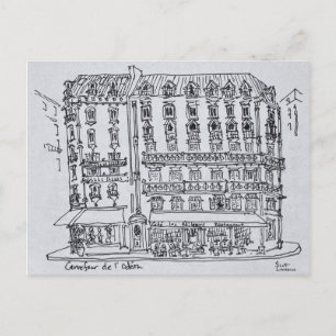Postal Cruzamiento de Odéon, Saint-Germain-des-Prés
