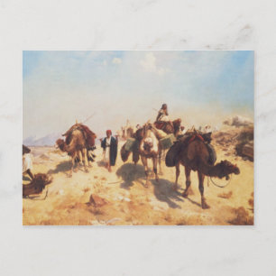 Postal Cruzando el desierto