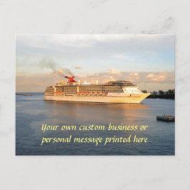 Postal Cruzando hacia Nassau