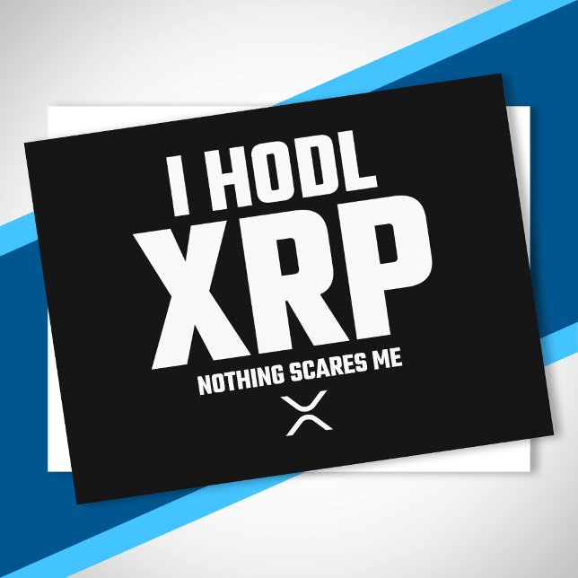 Postal Crypto Crypto Cryptocurrency Hodl XRP Cita diverti (Subido por el creador)