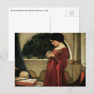 Postal Crystal Ball por John William Waterhouse
