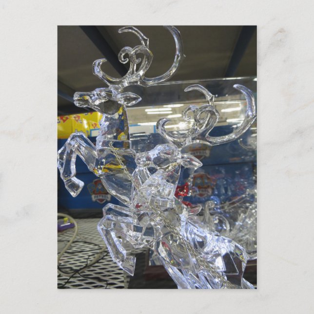 Postal Crystal Deer (Anverso)