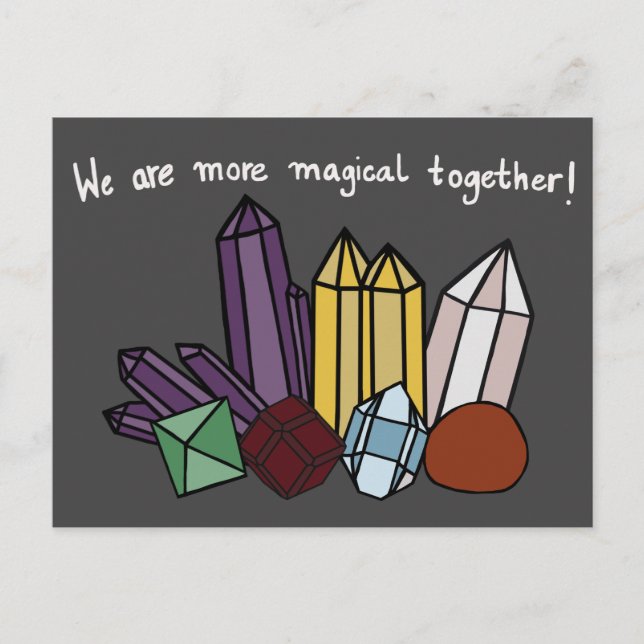 Postal Crystal Magick (Anverso)