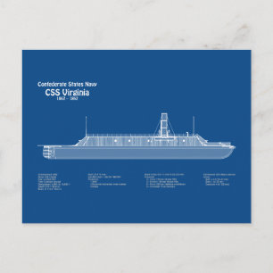 Postal CSS Virginia - Planos de planos de construcción AB