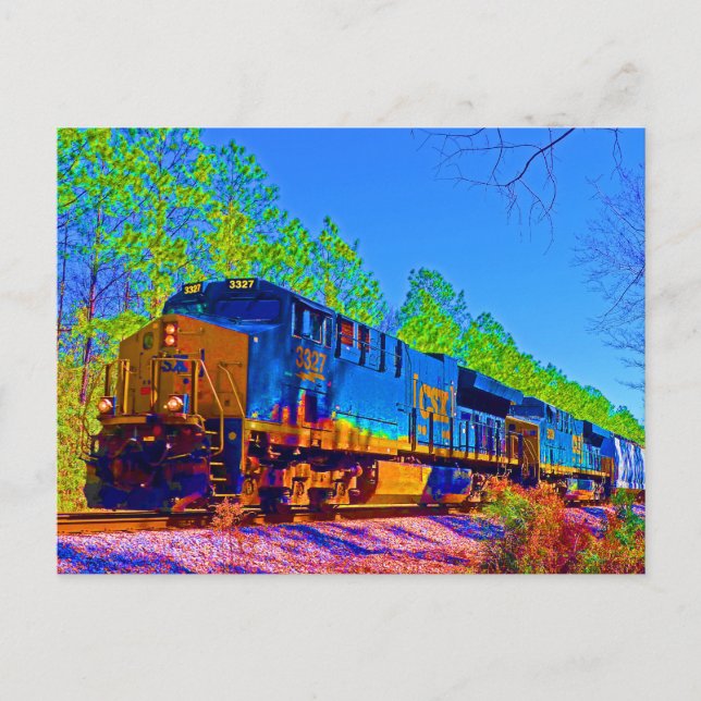 Postal CSX en Gautier Mississippi (Anverso)