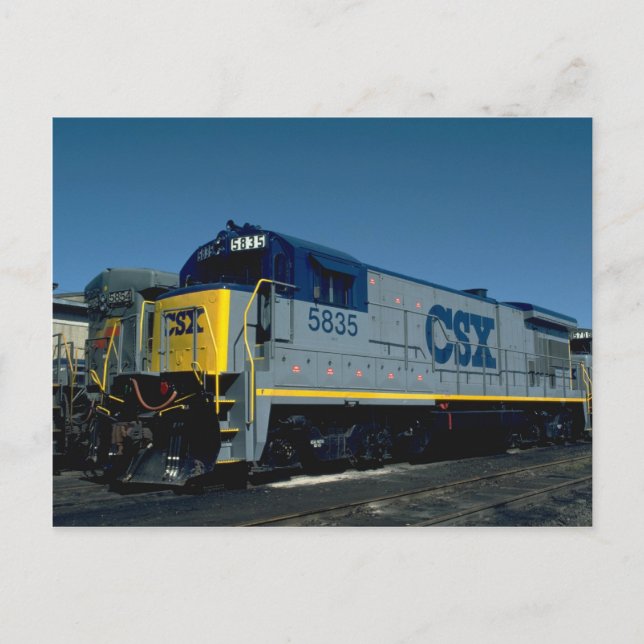 POSTAL CSX GE B36-7 (Anverso)