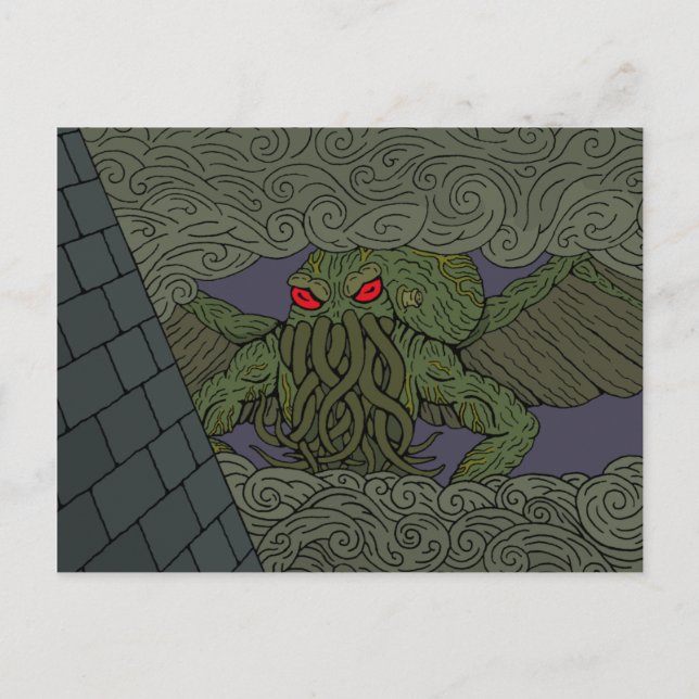 Postal Cthulhu (Anverso)