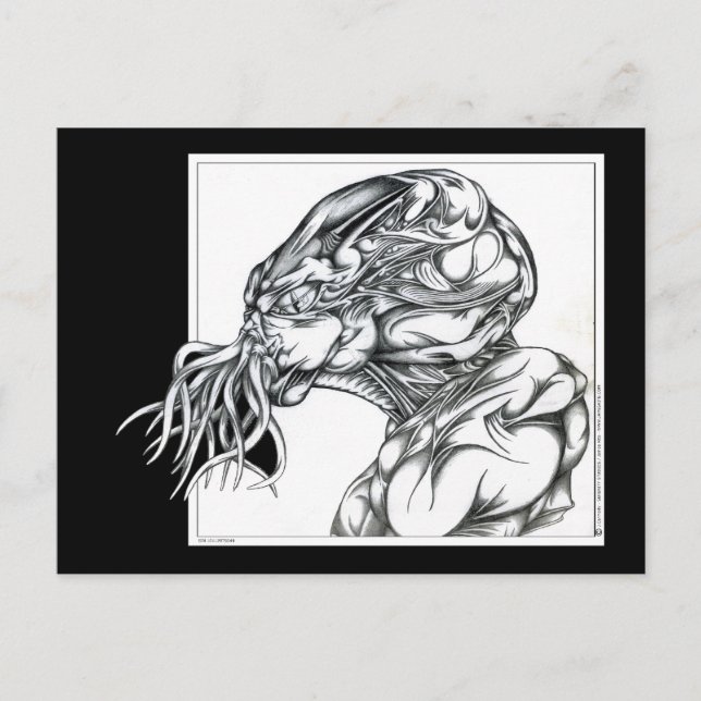 Postal Cthulhu (Anverso)