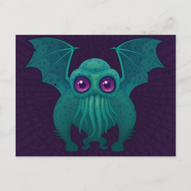 Postal Cthulhu (Anverso)