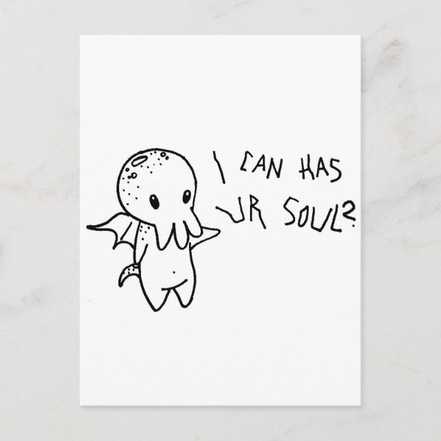 Postal Cthulhu (Anverso)