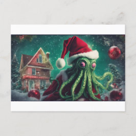 Postal Cthulhu Christmas Spirits- The Ghost of Nihilithic