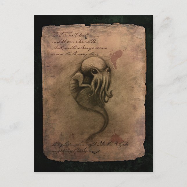 Postal Cthulhu Spawn (Anverso)