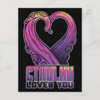 Cthulhu Te Ama Tentacles Lovecraft
