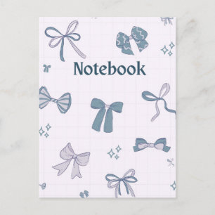 Postal Cuaderno de Arte de Línea Floral Elegante Bota M