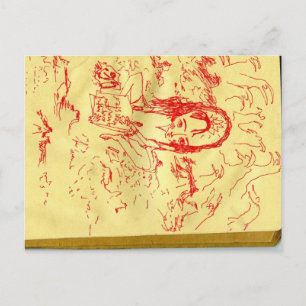 Postal Cuaderno de esbozo 1