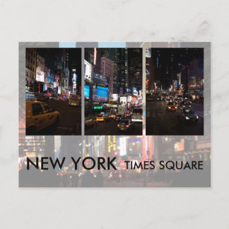 Postal Cuadrado de Times Square