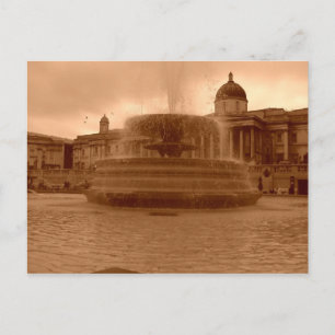 Postal cuadrado de tráfico