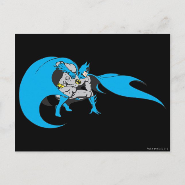 Postal Cuadrados Batman 2 (Anverso)