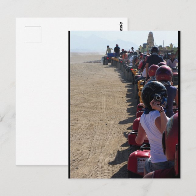 Postal Cuadriciclo Snapshot (Anverso / Reverso)