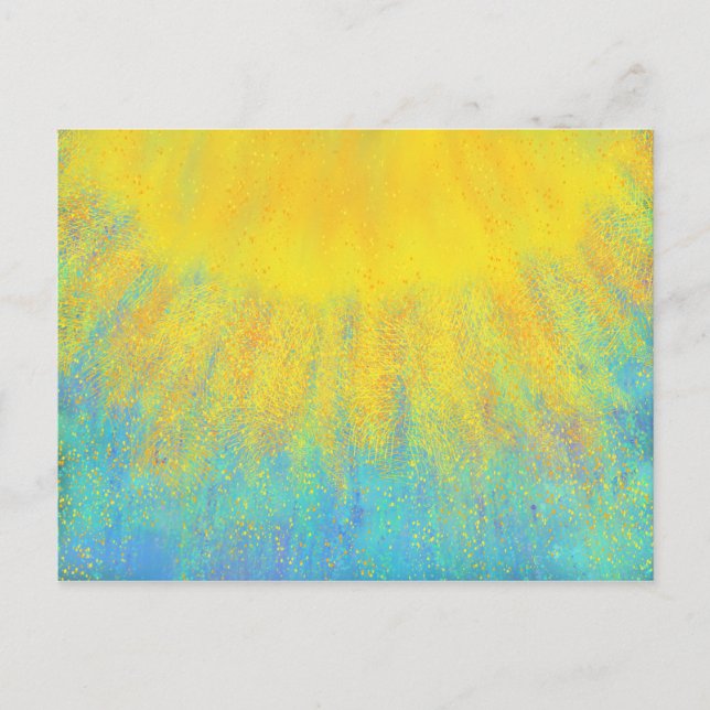 Postal Cuadros de arte moderno cristiano y contemporáneo (Anverso)