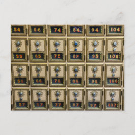 Postal Cuadros de bloqueo de combinación de correos