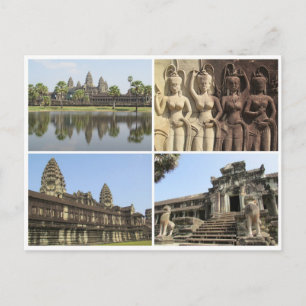 Postal cuadros de wat angkor