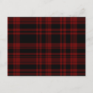 Postal Cuadros rojos sangre Punky
