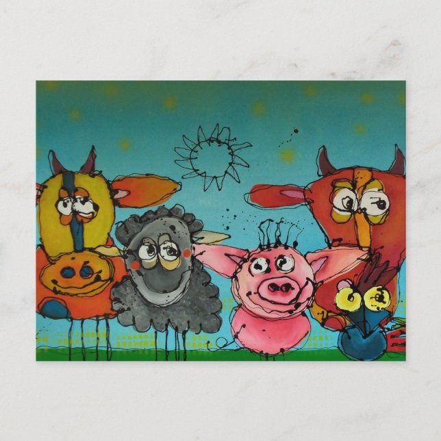 Postal ¿cualquier persona pietje visto? (Anverso)